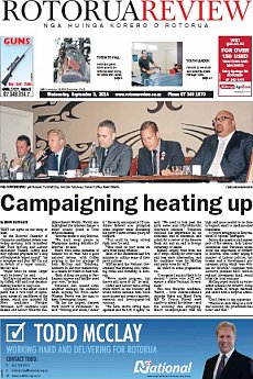 Rotorua Review - September 3rd 2014