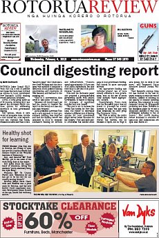 Rotorua Review - February 4th 2015