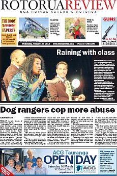 Rotorua Review - February 25th 2015