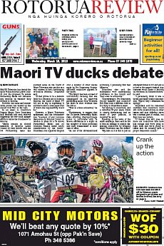 Rotorua Review - March 18th 2015