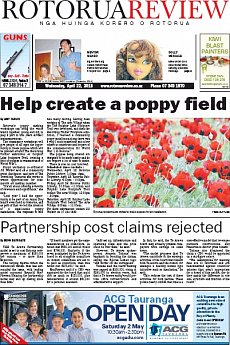 Rotorua Review - April 22nd 2015