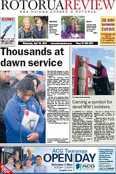 Rotorua Review - April 29th 2015