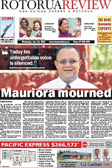 Rotorua Review - June 10th 2015